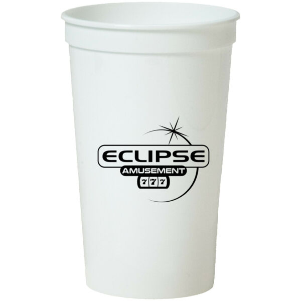 Eclipse - 22 Oz. Smooth Stadium Cup (Screen Printed) Thumbnail